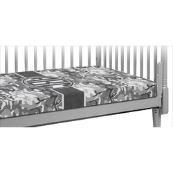 Camo Crib Fitted Sheet (Personalized)