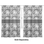 Camo Curtain Panel - Custom Size