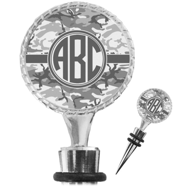 Custom Camo Wine Bottle Stopper (Personalized)