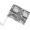 Camo Car Flag - Small w/ Monogram