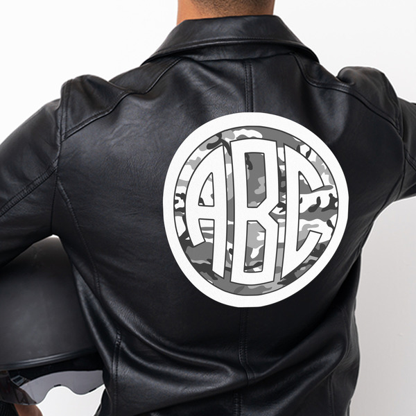 Camo Custom Shape Iron On Patches - XXXL - APPROVAL