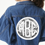 Camo Twill Iron On Patch - Custom Shape - 3XL (Personalized)