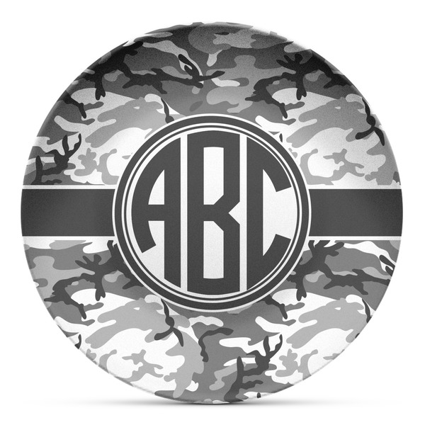 Custom Camo Microwave Safe Plastic Plate - Composite Polymer (Personalized)