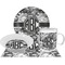 Camo Dinner Set - 4 Pc (Personalized)