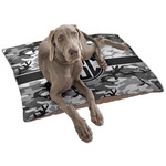 Camo Dog Bed - Large w/ Monogram
