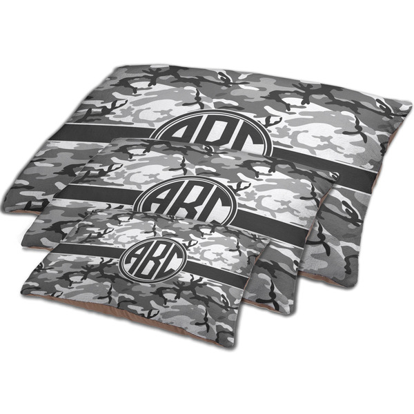 Camo Dog Beds - MAIN (sm, med, lrg)