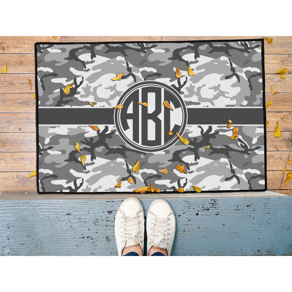Camo Door Mat - LIFESTYLE (Med)