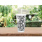 Camo Double Wall Tumbler with Straw Lifestyle
