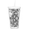 Camo Double Wall Tumbler with Straw (Personalized)