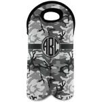 Camo Wine Tote Bag (2 Bottles) (Personalized)
