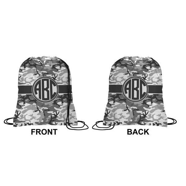 Camo Drawstring Backpack