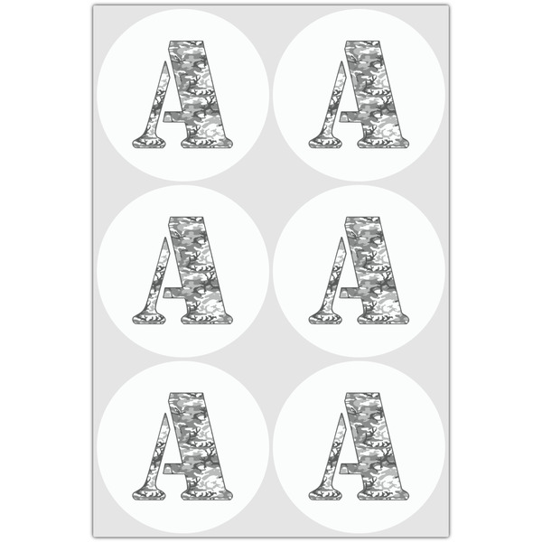 Camo Drink Topper - Large - Set of 6