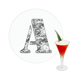 Camo Printed Drink Topper -  2.5" (Personalized)
