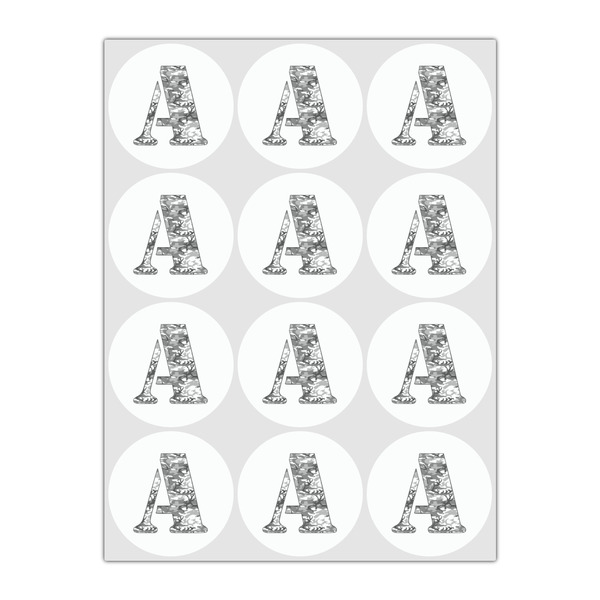 Camo Drink Topper - Small - Set of 12