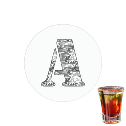Camo Printed Drink Topper - 1.5" (Personalized)