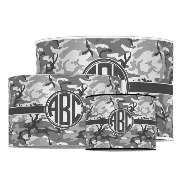 Camo Drum Lampshades - MAIN