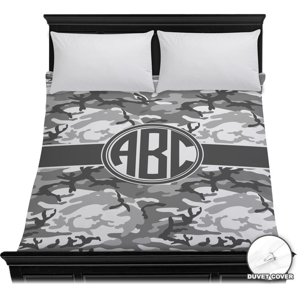 Custom Camo Duvet Cover - Full / Queen (Personalized)