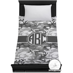 Camo Duvet Cover - Twin XL (Personalized)