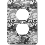 Camo Electric Outlet Plate