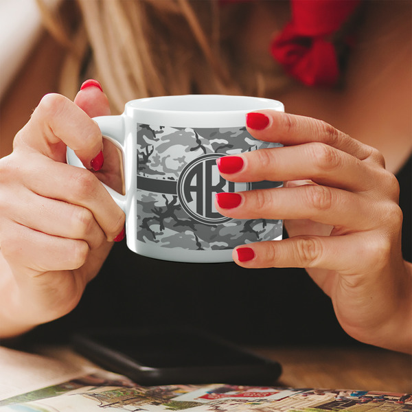 Custom Camo Double Shot Espresso Cup - Single (Personalized)