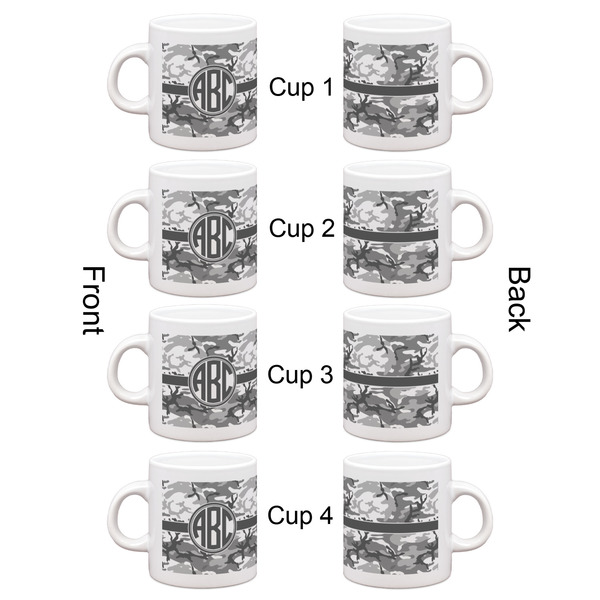 Camo Espresso Cup Set of 4 - Apvl