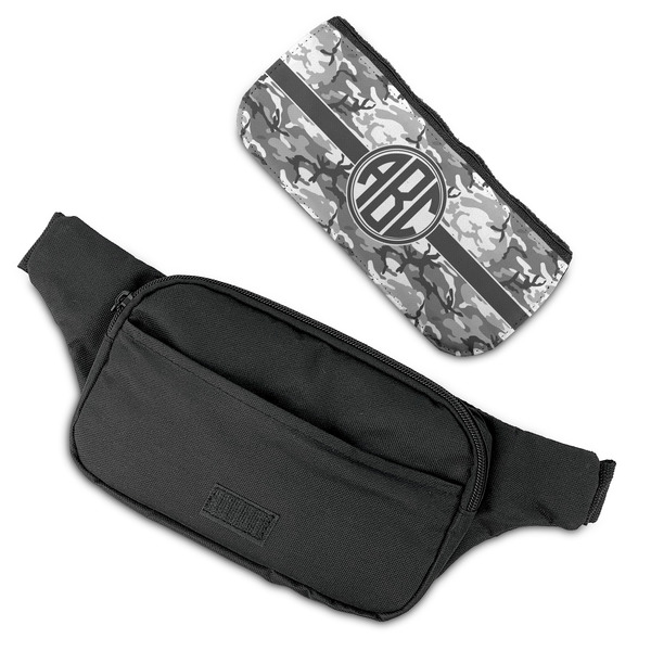 Camo Fanny Packs - FLAT (flap off)