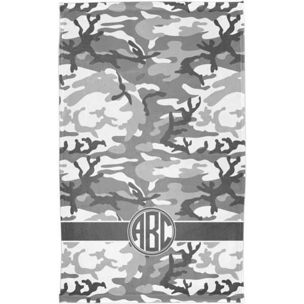 Camo Finger Tip Towel - Full View
