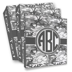 Camo 3 Ring Binder - Full Wrap (Personalized)