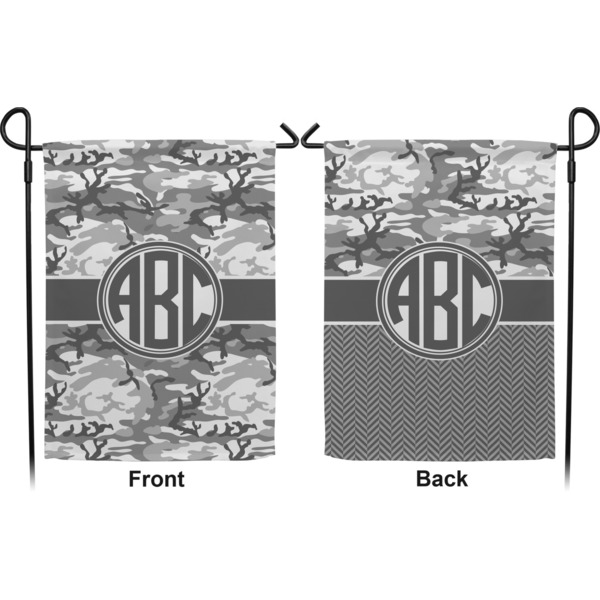 Camo Garden Flag - Double Sided Front and Back