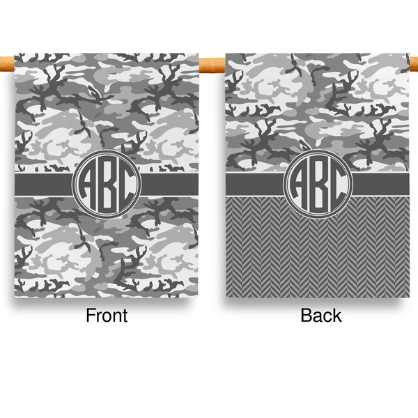 Camo Garden Flags - Large - Double Sided - APPROVAL