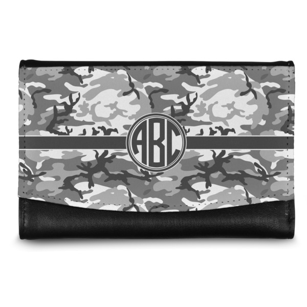 Custom Camo Genuine Leather Women's Wallet - Small (Personalized)