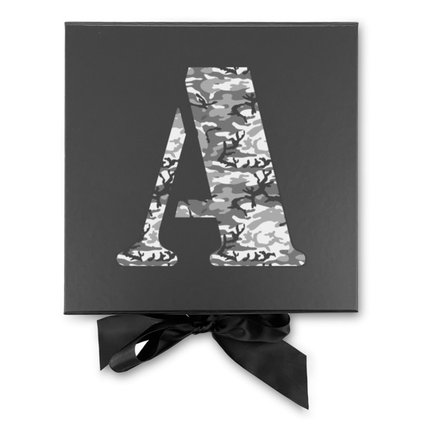 Camo Gift Boxes with Magnetic Lid - Black - Approval