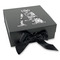 Camo Gift Boxes with Magnetic Lid - Black - Front (angle)