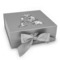 Camo Gift Boxes with Magnetic Lid - Silver - Front