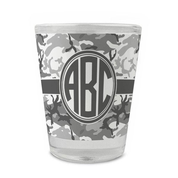 Camo Glass Shot Glass - Standard - FRONT