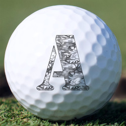 Camo Golf Balls - Non-Branded - Set of 12 (Personalized)