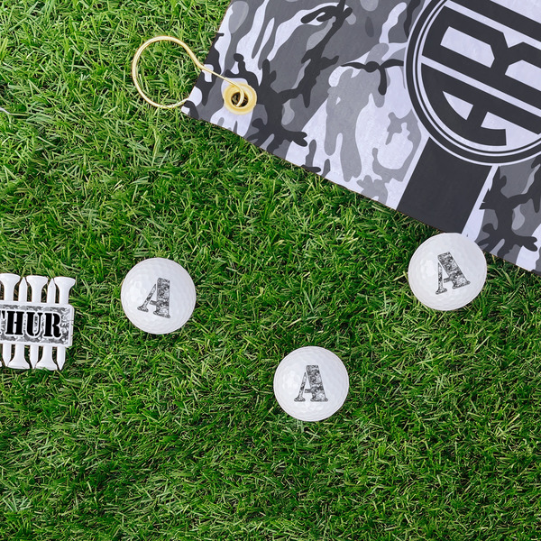 Camo Golf Balls - Generic - Set of 3 - LIFESTYLE