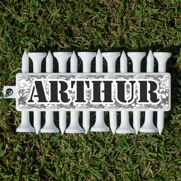 Custom Camo Golf Tees & Ball Markers Set (Personalized)