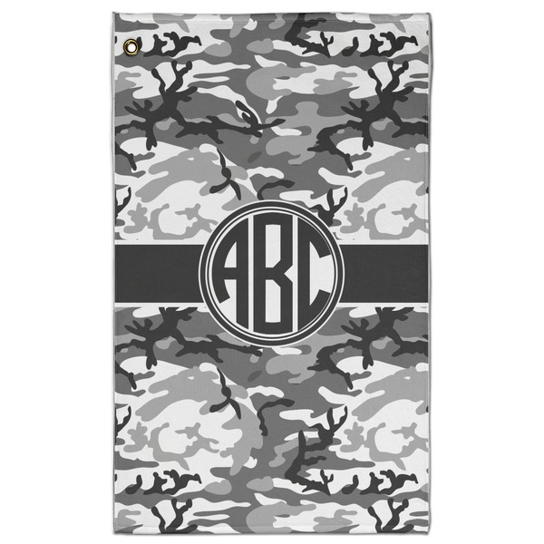 Custom Camo Golf Towel - Poly-Cotton Blend - Large w/ Monograms