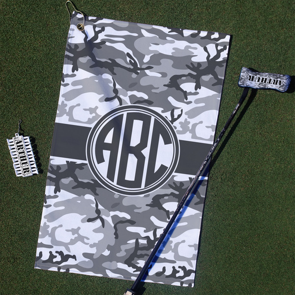 Custom Camo Golf Towel Gift Set (Personalized)