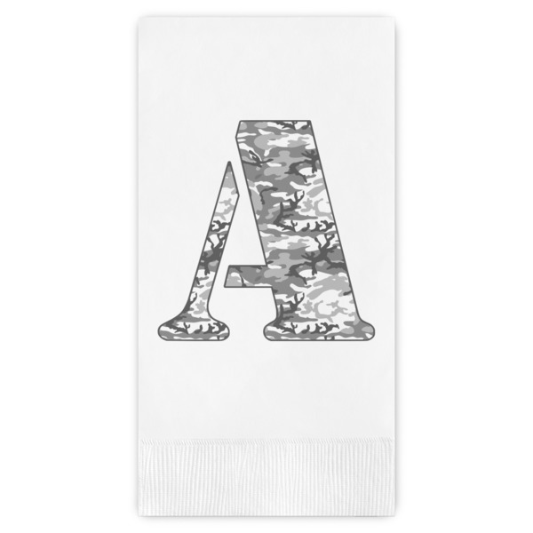Custom Camo Guest Paper Towels - Full Color (Personalized)