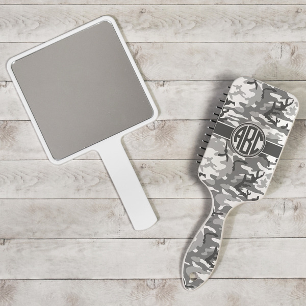 Camo Hair Brush - In Context