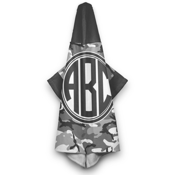 Camo Hooded Towel - Hanging