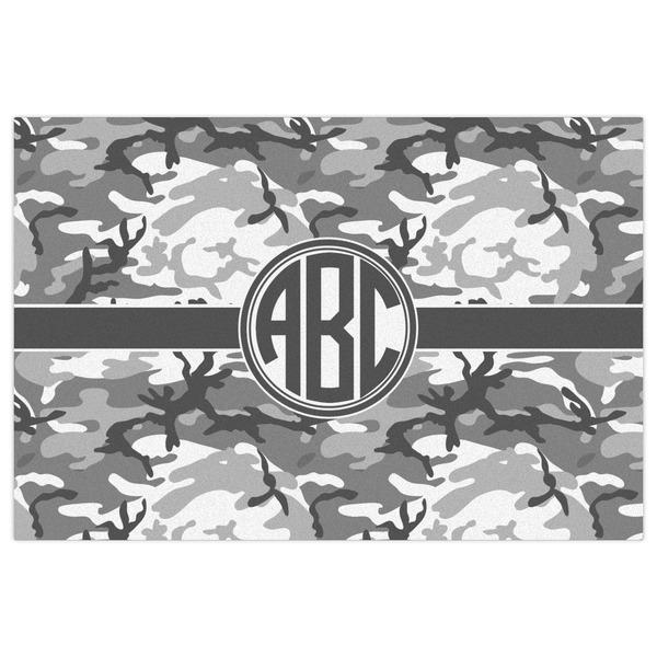 Camo Indoor / Outdoor Rug - 2'x3' - Front Flat
