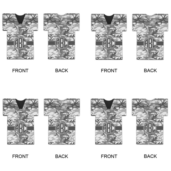 Camo Jersey Bottle Cooler - Set of 4 - APPROVAL