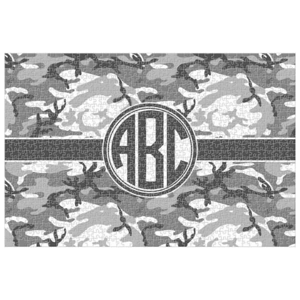 Custom Camo Jigsaw Puzzle - 1000-piece (Personalized)