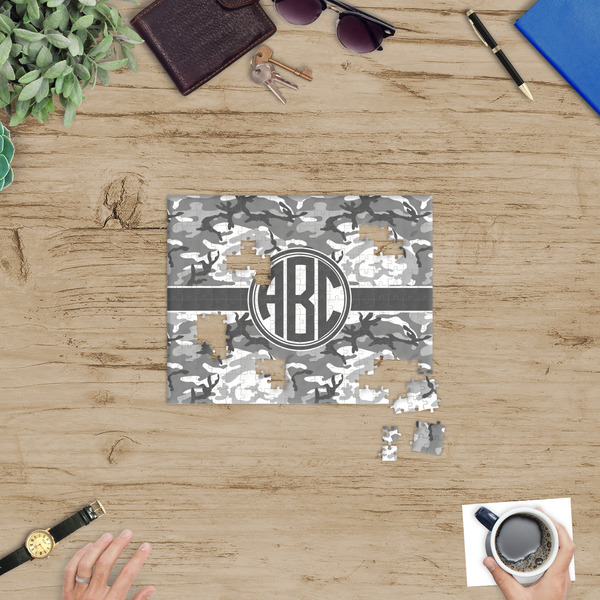 Camo Jigsaw Puzzle 252 Piece - In Context