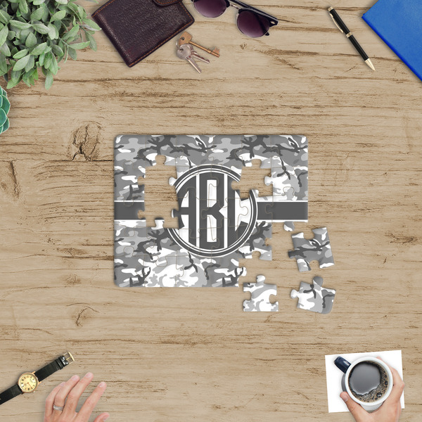 Camo Jigsaw Puzzle 30 Piece - In Context