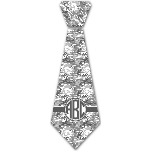 Custom Camo Iron On Tie - 4 Sizes w/ Monogram