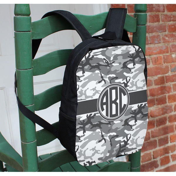 Camo Kids Backpack - In Context